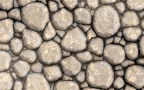 Descargar Fondos De Pantalla 3D Piedra Textura 4k Macro Gris Piedras