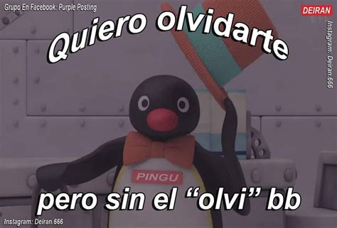 Pin De Zia Van Houten En Pingu Frases Memes Románticos Memes Lindos Frases Tontas