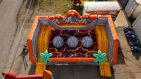 Lava Flow Inflatable Rental From Jumpin Jiminy