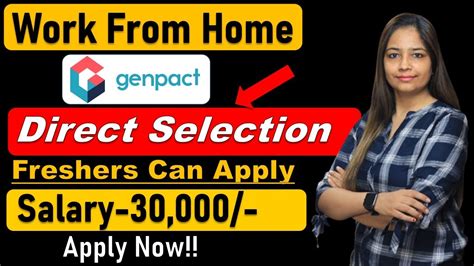 Genpact Recruitment Genpact Work From Home Jobs Work From Home