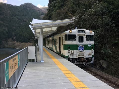 Japanese train station exists purely so passengers can admire the view ...