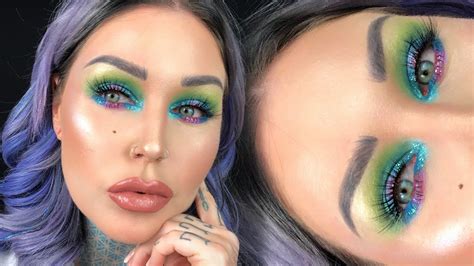 🌈 Colorful Makeup Tutorial Klxud Giveaway Kristen Leanne Youtube