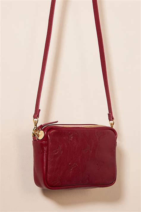 Clare V Midi Sac Leather Crossbody Bag Bags Leather Crossbody Bag