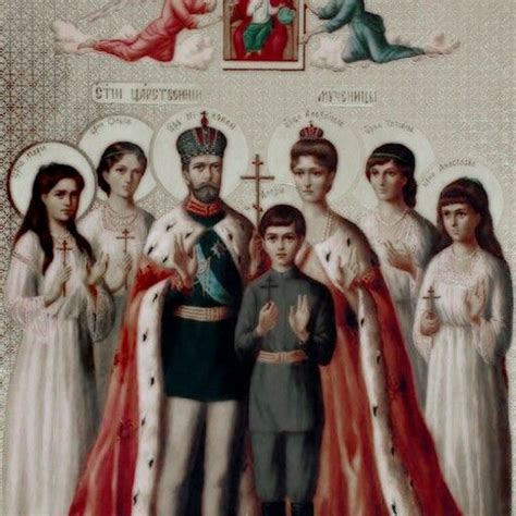 In Icon Tsar Nicholas Ii Cave Paintings Imperial Russia Martyrs