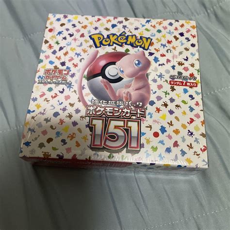 ポケモンカード 151 Box シュリンク付き