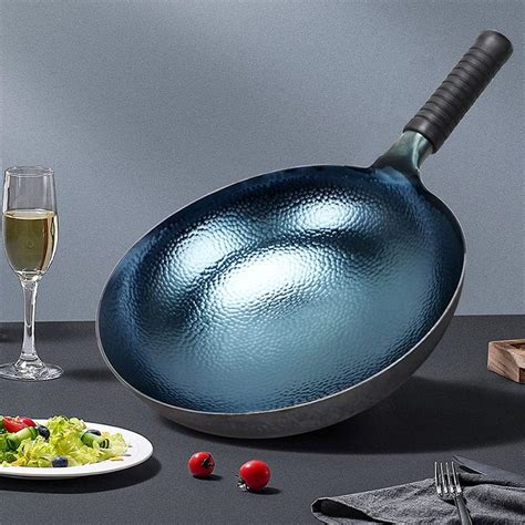 Buy Cast Iron Skillets Traditional Chinese Hammered Woks Stir Fry