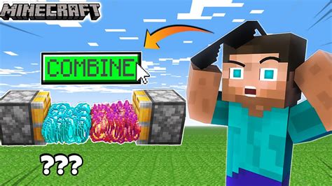 Minecraft But You Can COMBINE Items... - YouTube