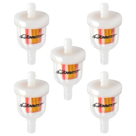 5 X Universal Motorcycle Mini Small Engine Inline Carb Fuel Gas Filter