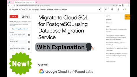 Migrate To Cloud SQL For PostgreSQL Using Database Migration Service