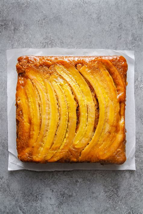 Bananas Foster Upside Down Cake Recipe Girl Versus Dough