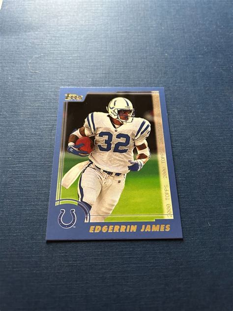 2000 Topps Football Edgerrin James 50 HOF Set Break NM MT EBay