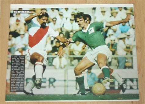 Football Poster Wolfgang Overath Fc K Ln Deutschland V Peru World Cup