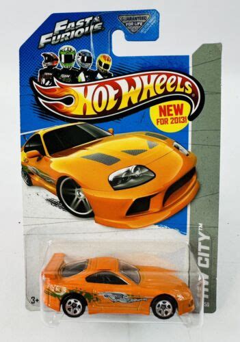 2013 Hot Wheels HW City Toyota Supra Fast Furious EBay