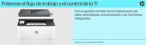 Hp Impresora Multifuncional Laserjet Pro Mfp Fdw Monocrom Tica