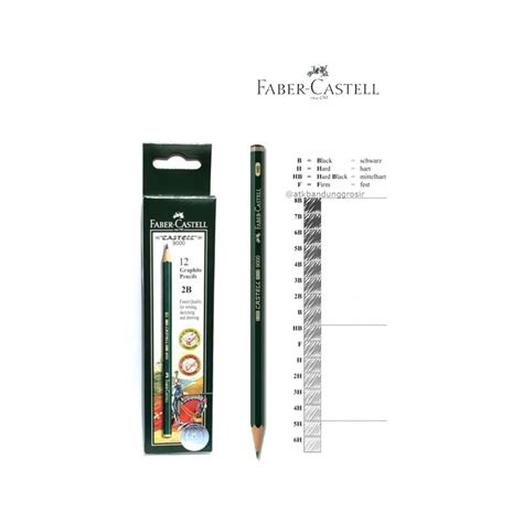 Jual Pensil Faber Castell Hb B H H B B H B B B B H F B