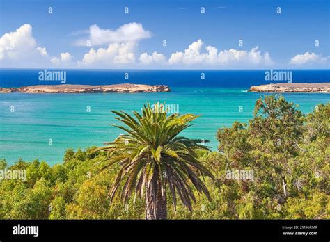 View Of The Oualidia Bay Oualidia Morocco Africa Stock Photo Alamy