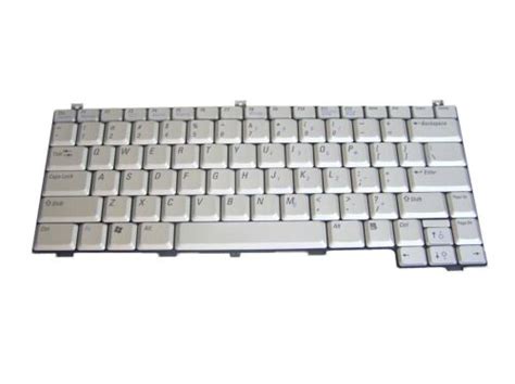 Genuine Dell XPS M1210 US Silver Keyboard NG734 0NG734 CN 0NG734 EBay