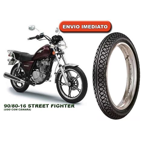 Pneu Traseiro 90 80 16 Maggion Suzuki Intruder Ed 125 Neo 115 Shopee