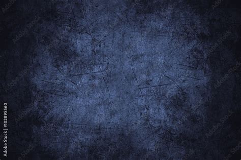 Navy Blue Scratched Metal Texture Stock Photo Adobe Stock