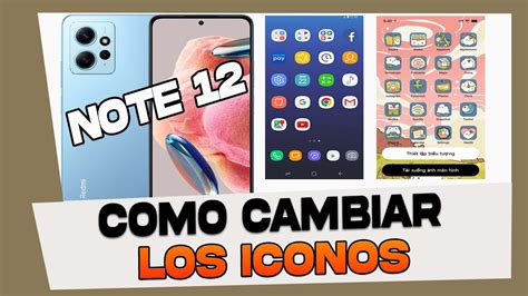 Como Cambiar Los Iconos En Xiaomi Redmi Note 12 YouTube