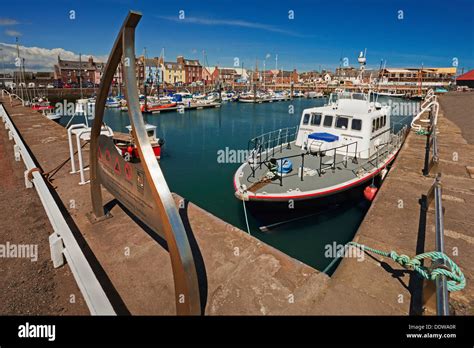 The Harbour, Arbroath Stock Photo - Alamy