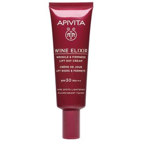 Apivita Wine Elixir Crema Antiarrugas Efecto Lifting Ligera Spf Ml