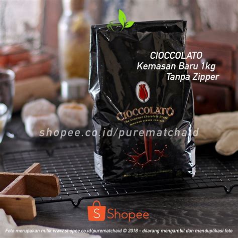 Jual Hot Chocolate Tulip Cioccolato 1kg Minuman Es Coklat Bubuk Powder Cokelat Shopee Indonesia