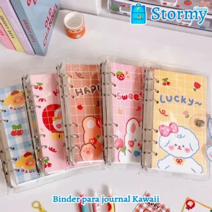 Binder Para Journal Kawaii Libreria Stormy