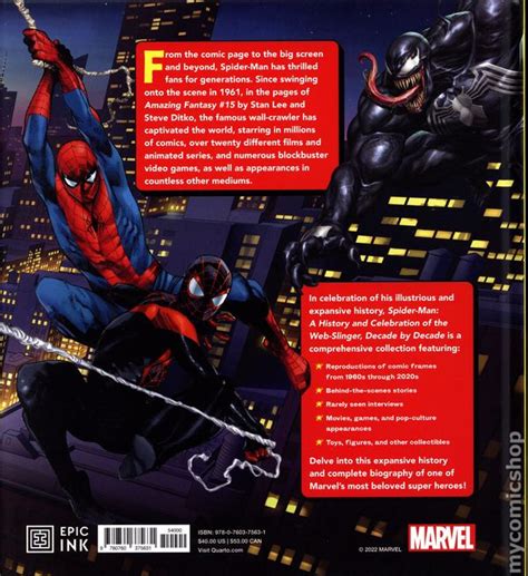 Spider Man A History And Celebration Of The Web Slinger Decade By