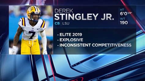 The Houston Texans Select Derek Stingley Jr 3 Overall In The 2022 Nfl