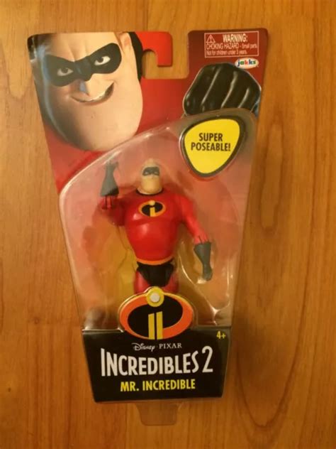 Incredibles 2 Disney Pixar Mr Incredible Super Poseable Action Figure