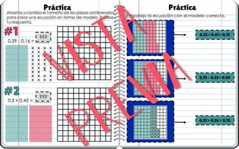 Operaciones Con Decimales Cuaderno Interactivo Digital Profe Social