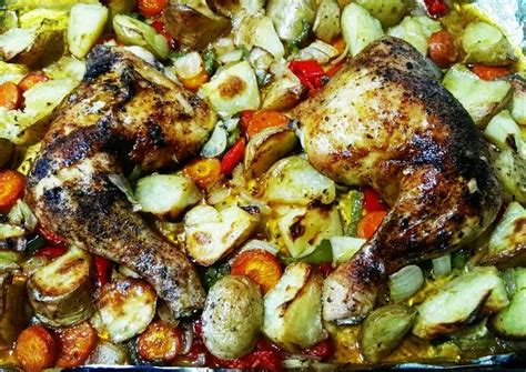 Pollo Al Horno Cuartos Traseros Receta De Juanbamuller Cookpad