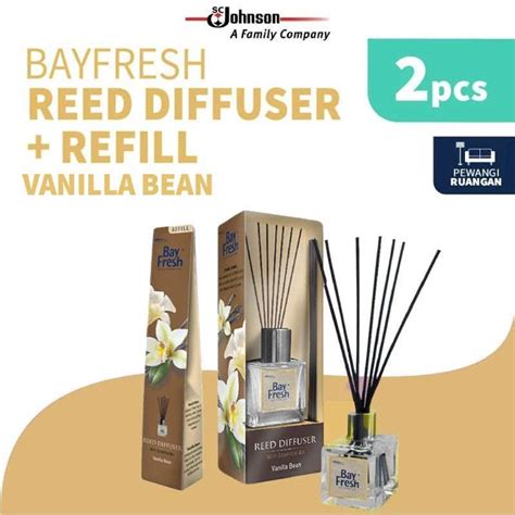 Promo Bayfresh Reed Diffuser Pengharum Ruangan Refill Vanilla Bean