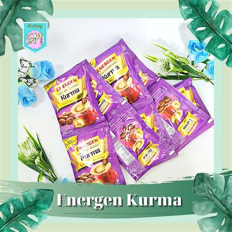 Jual ENERGEN Sereal Kurma Sachet 30 Gr Shopee Indonesia