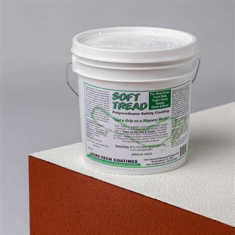 Soft Tread Anti Slip Coating Standard Colors Acry Tech Coatings