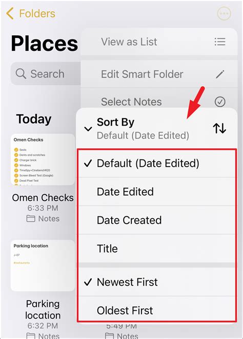 How To Use Smart Folders In Notes App On Iphone All Things How