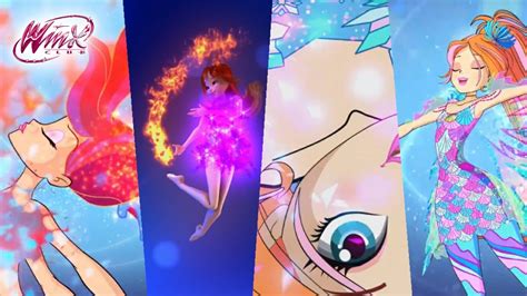 Winx Club All Bloom Sirenix Transformations YouTube