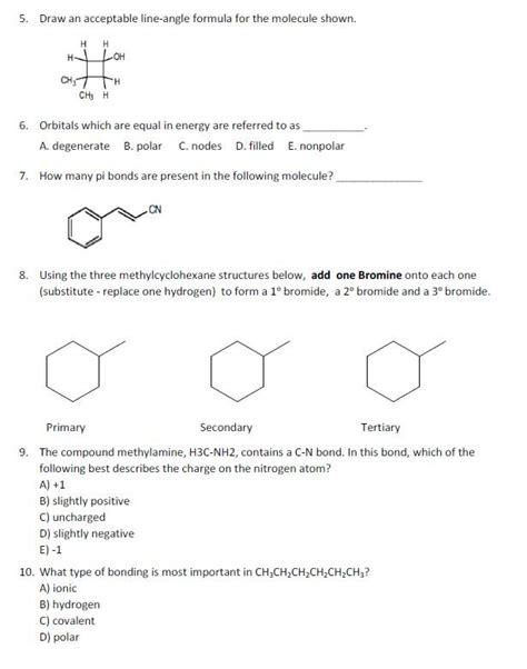 Solved 5 Draw An Acceptable Line Angle Formula For The