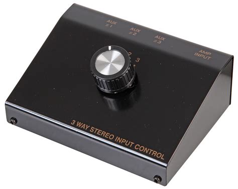 Psg08226 Pro Signal 3 Way Audio Selector Switch