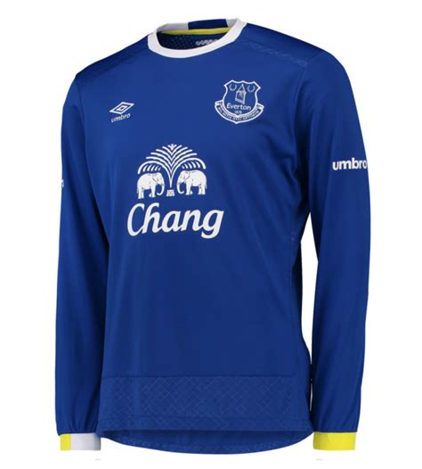 Everton Umbro 2016 17 Home Kit Todo Sobre Camisetas