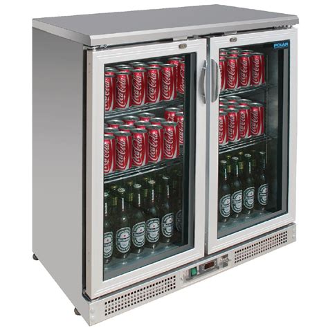 Polar Commercial Bar Fridge Display Cooler 180 Bottles Hinged 5050984408281 | eBay