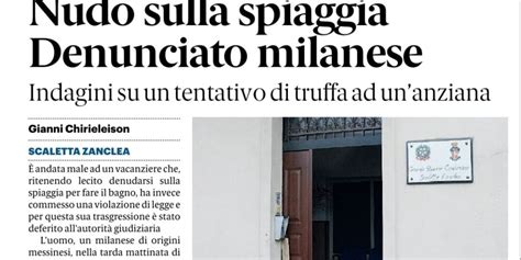 Rassegna Stampa Edizione Messina Gazzetta Del Sud