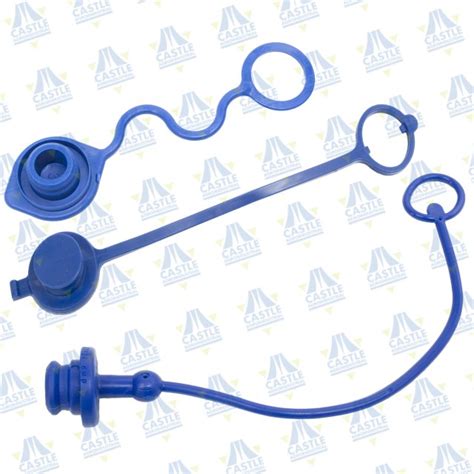 Tapon Enchufe Rapido Para Hembra Iso A Bsp Azul