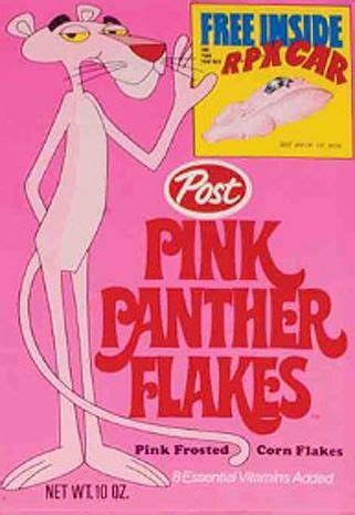 Breakfast Cereal Mascots Beloved And Bizarre Pink Panther Cartoon