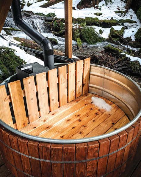 Diy Wood Fired Hot Tubs 1859 Oregons Magazine