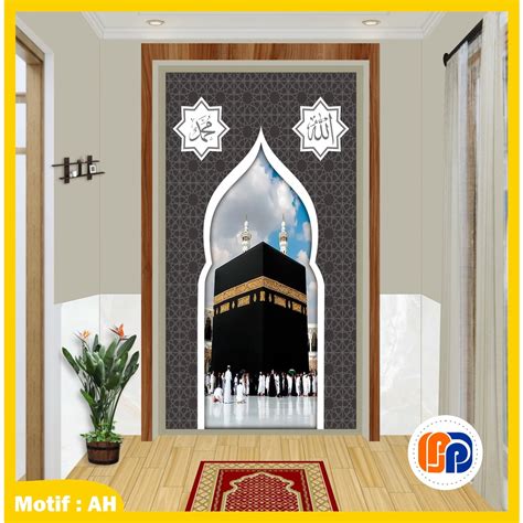 Jual Stiker Dinding Dekorasi Mihrab Musholla Jumbo Shopee Indonesia