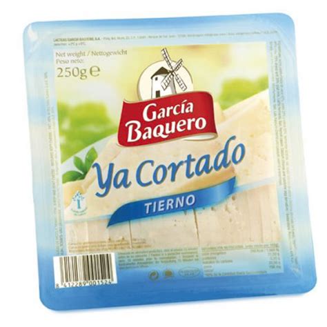 Queso Tierno Ya Cortado G Garc A Baquero