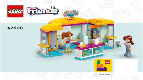 Lego Friends Instructions Tiny Accessories Store Youtube