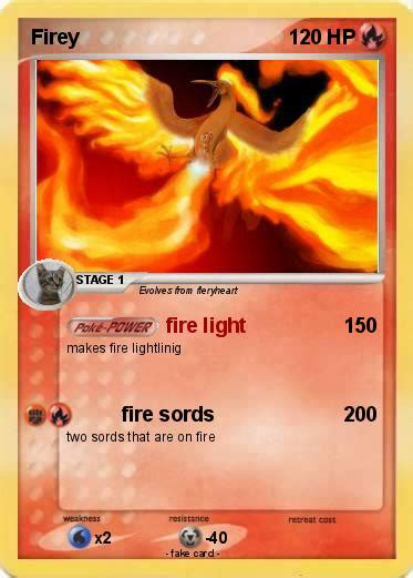 Pokémon Firey 125 125 Fire Light My Pokemon Card